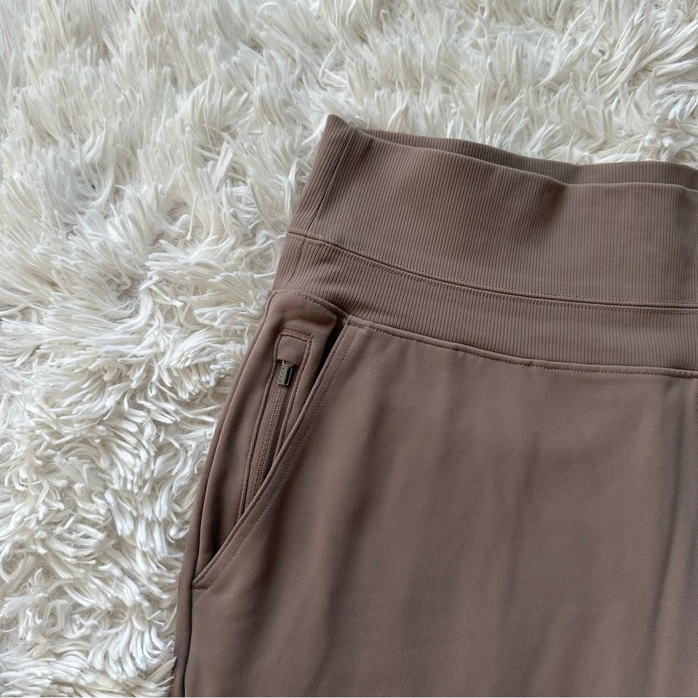 Athleta Venice Flare Pant Brown Size L Petite - Picture 4 of 11